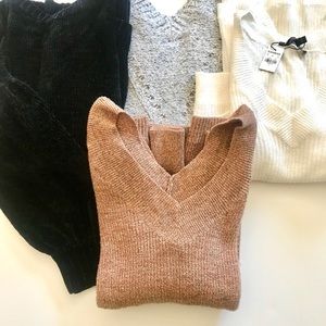 Sweater bundle, Express, Maurices and Wild Fable